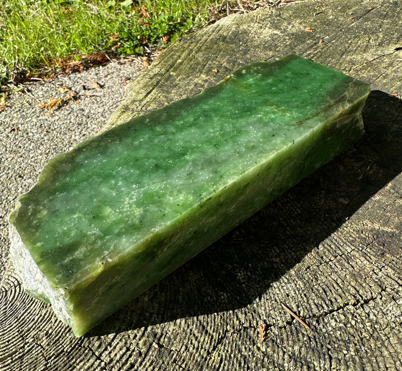 A Grade Canadian Nephrite Jade, 4.8lbs from the Ogden Mountain Mine