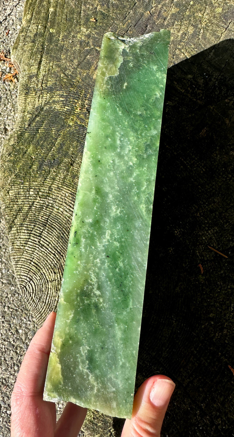 A Grade Canadian Nephrite Jade, 4.8lbs from the Ogden Mountain Mine