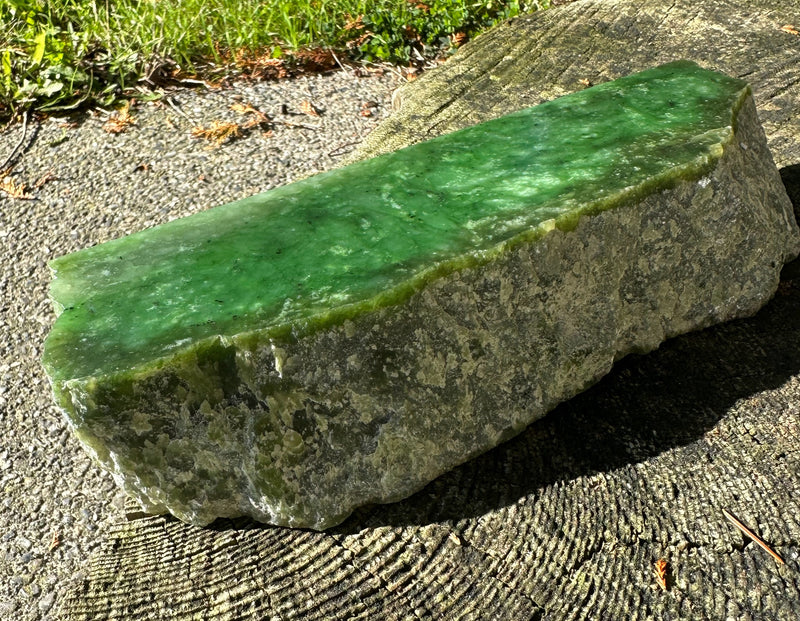 A Grade Canadian Nephrite Jade, 4.8lbs from the Ogden Mountain Mine