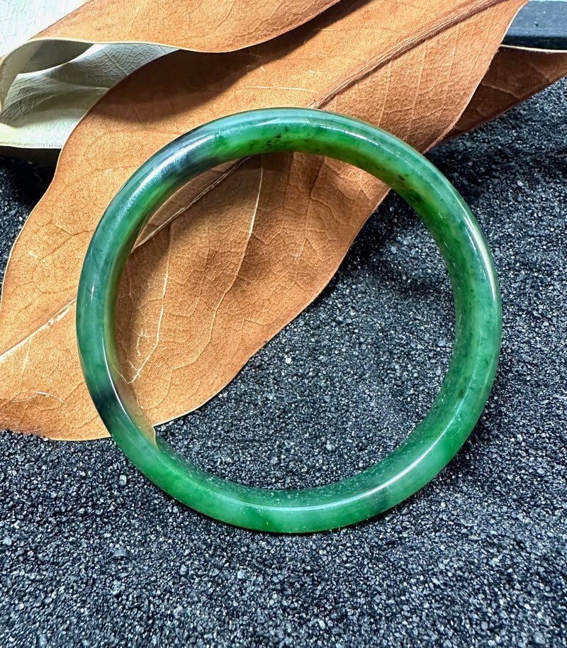 Canadian Jade Bangle, 60mm