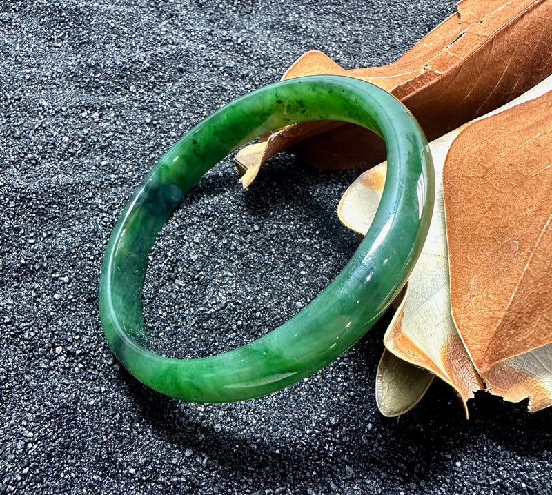 Canadian Jade Bangle, 60mm