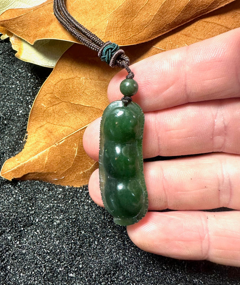 Pea Pod Pendant - Last one.