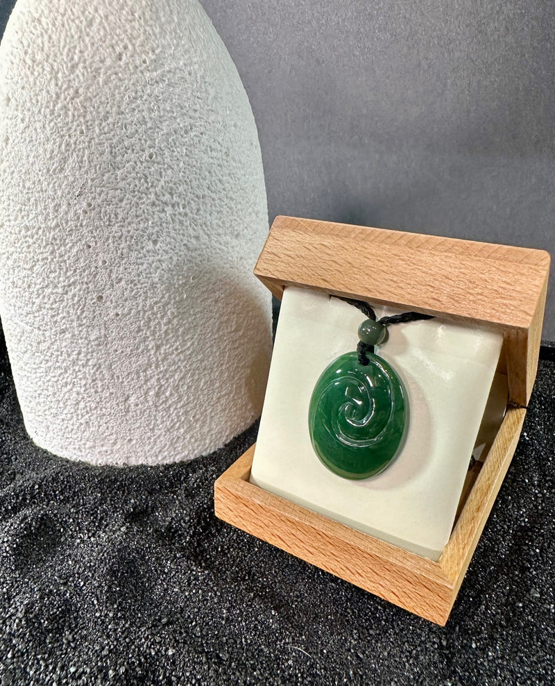 Moana Koru Pendant, Two Sizes