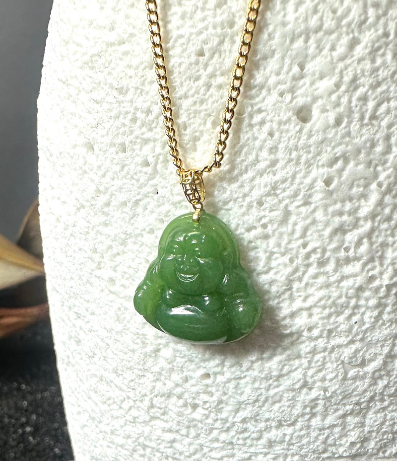 16mm Buddha Charm Necklace