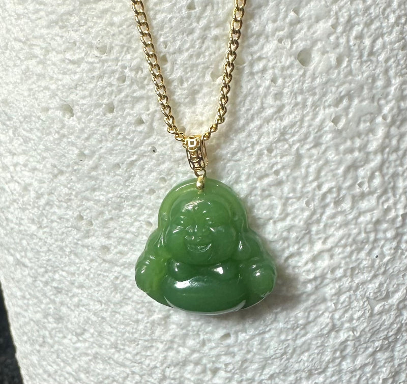 16mm Buddha Charm Necklace