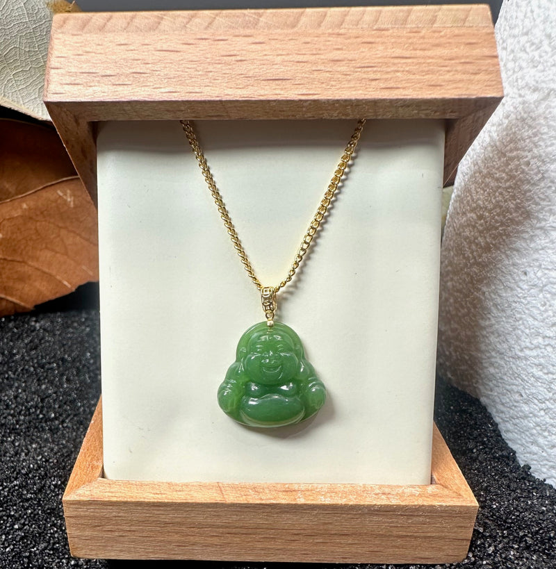 16mm Buddha Charm Necklace