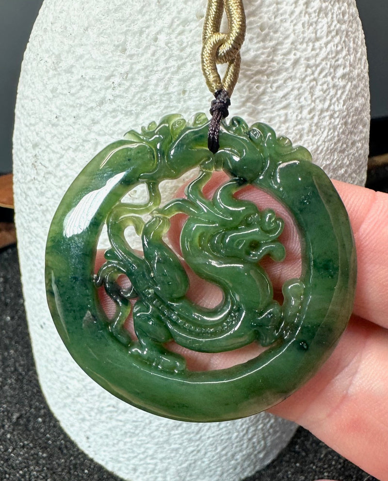 Hollow Dragon Pendant, 47mm