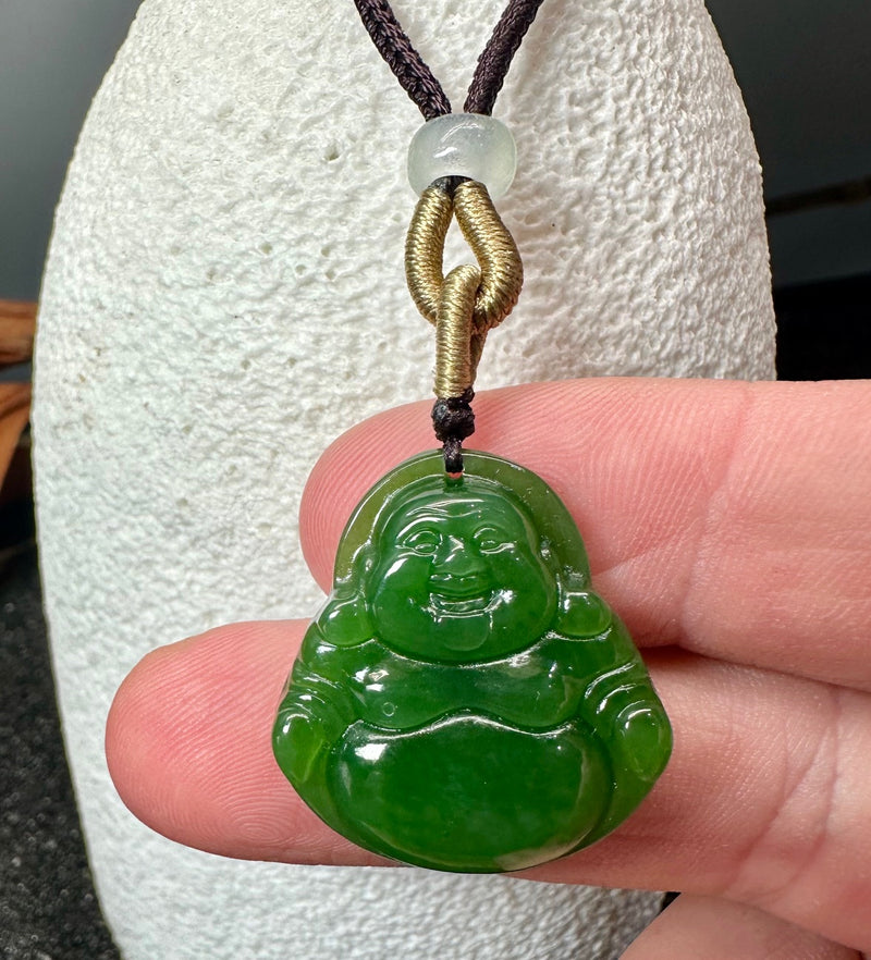 AA Siberian Happy Buddha Pendant, 27mm