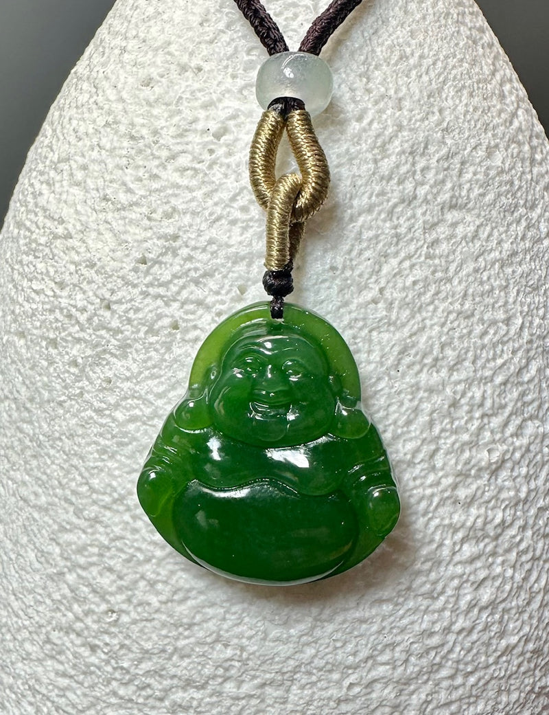 AA Siberian Happy Buddha Pendant, 27mm