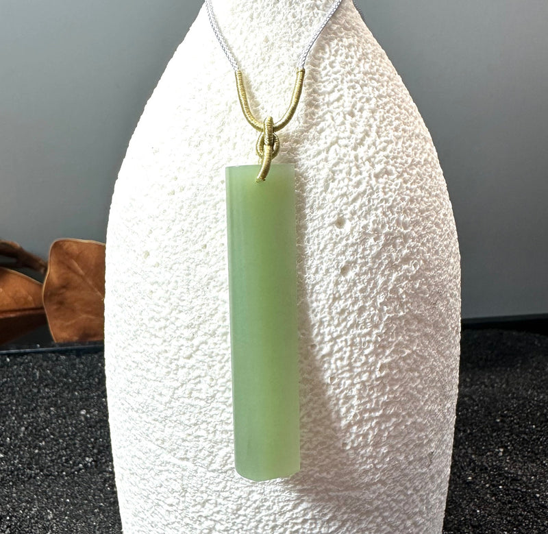 Siberian Jade Drop Pendant