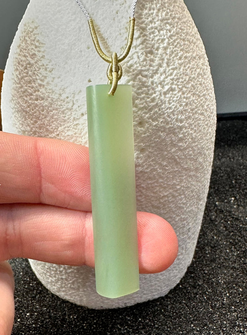 Siberian Jade Drop Pendant