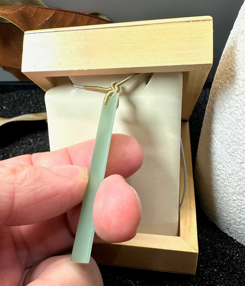 Siberian Jade Drop Pendant