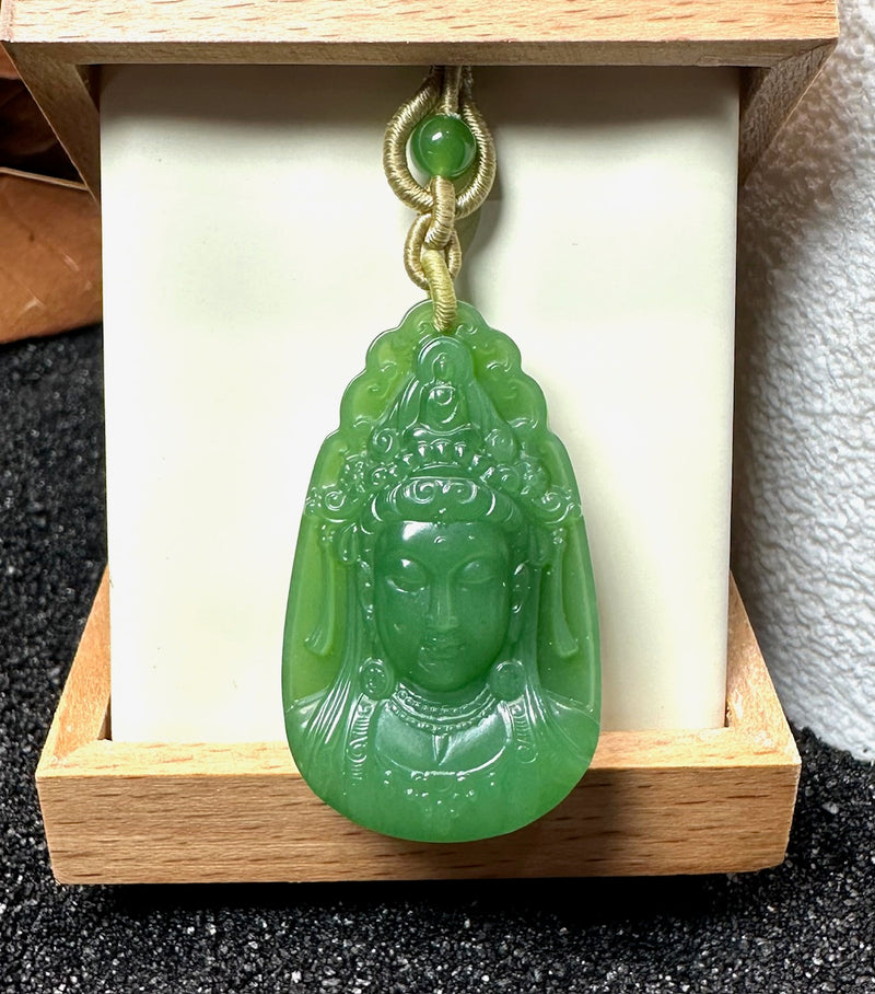 AA Siberian Guanyin Pendant