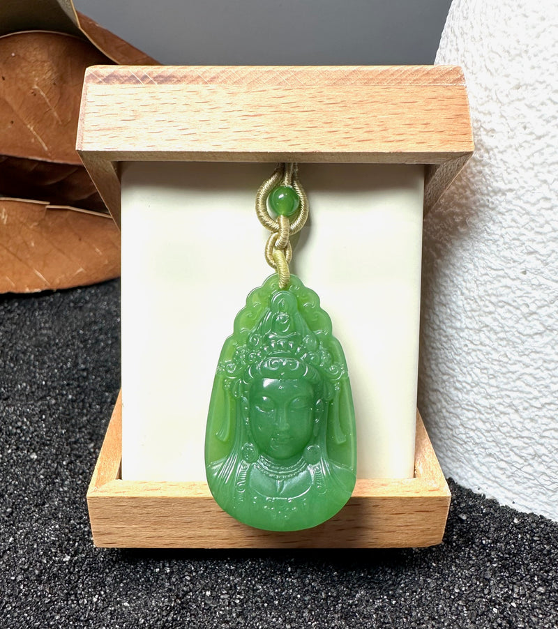 AA Siberian Guanyin Pendant