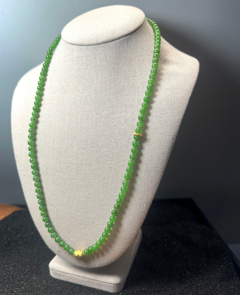 AA Sibeiran 108 Bead Necklace - 18k