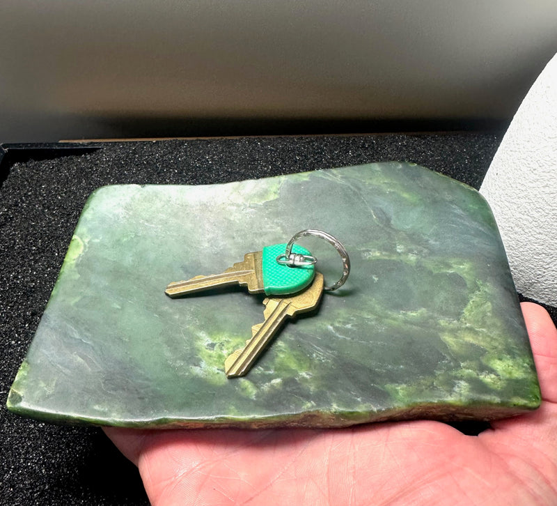 Canadian Nephrite Jade Dish - 6.5"