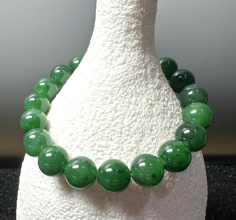 10mm Bead Bracelet, A Grade