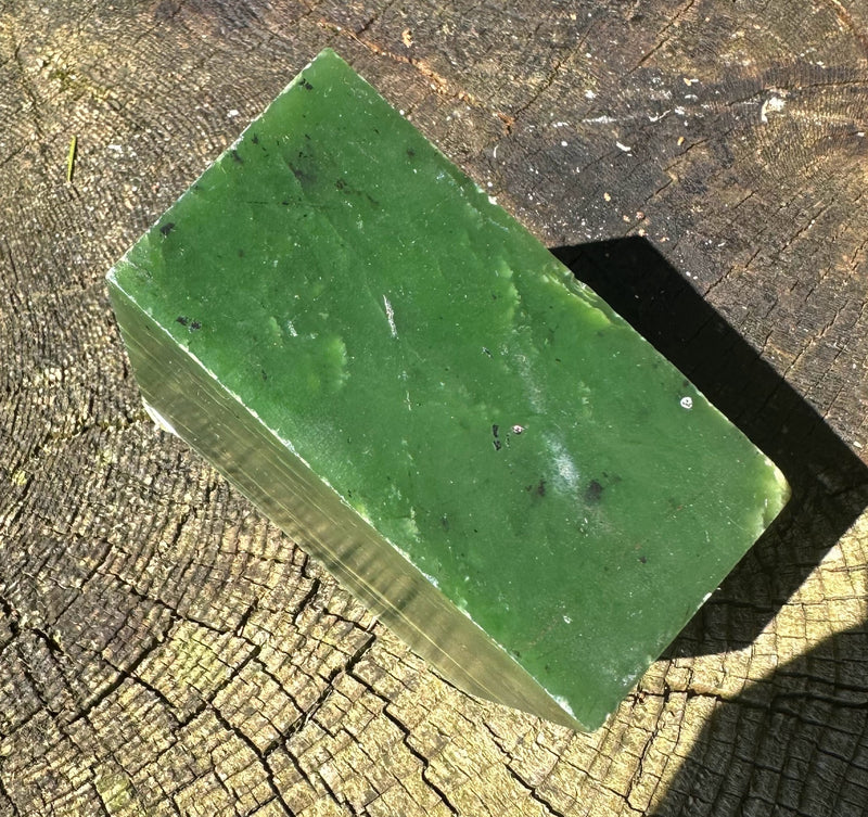 Canadian Nephrite Jade, 3lbs 4oz from the Ogden Mountain Mine