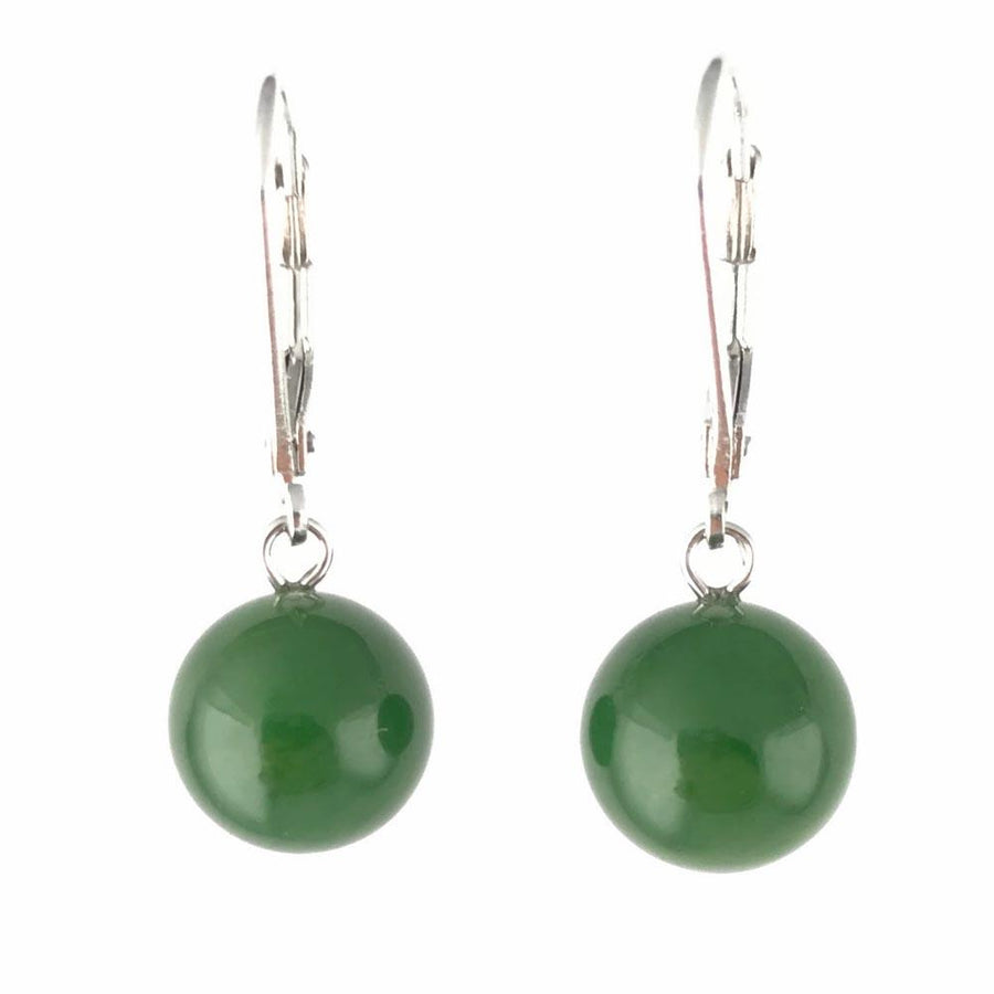 Tear Drop Canadian outlets Nephrite Jade Earrings