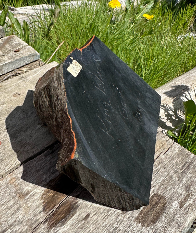 Top Quality Wyoming Black Jade Specimen, 4lbs 6oz