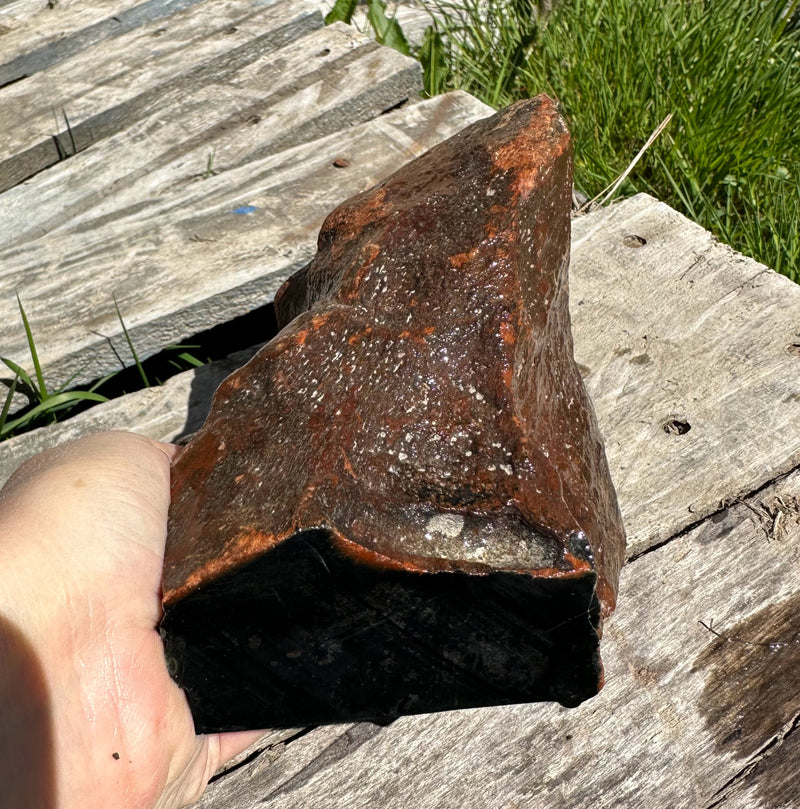 Top Quality Wyoming Black Jade Specimen, 4lbs 6oz