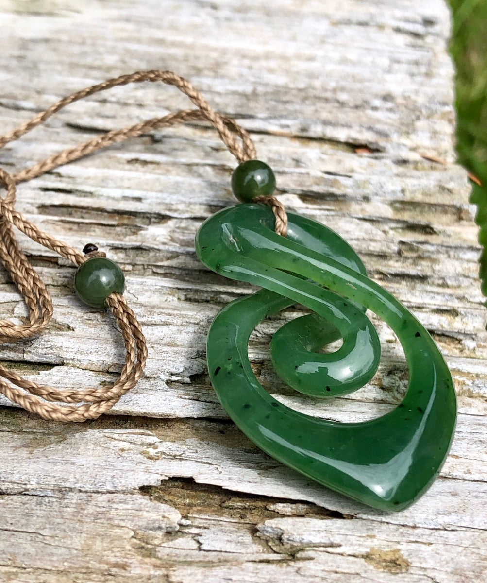 Infinity Pendant with Round selling Stud Earring's Set- Canadian Nephrite Jade