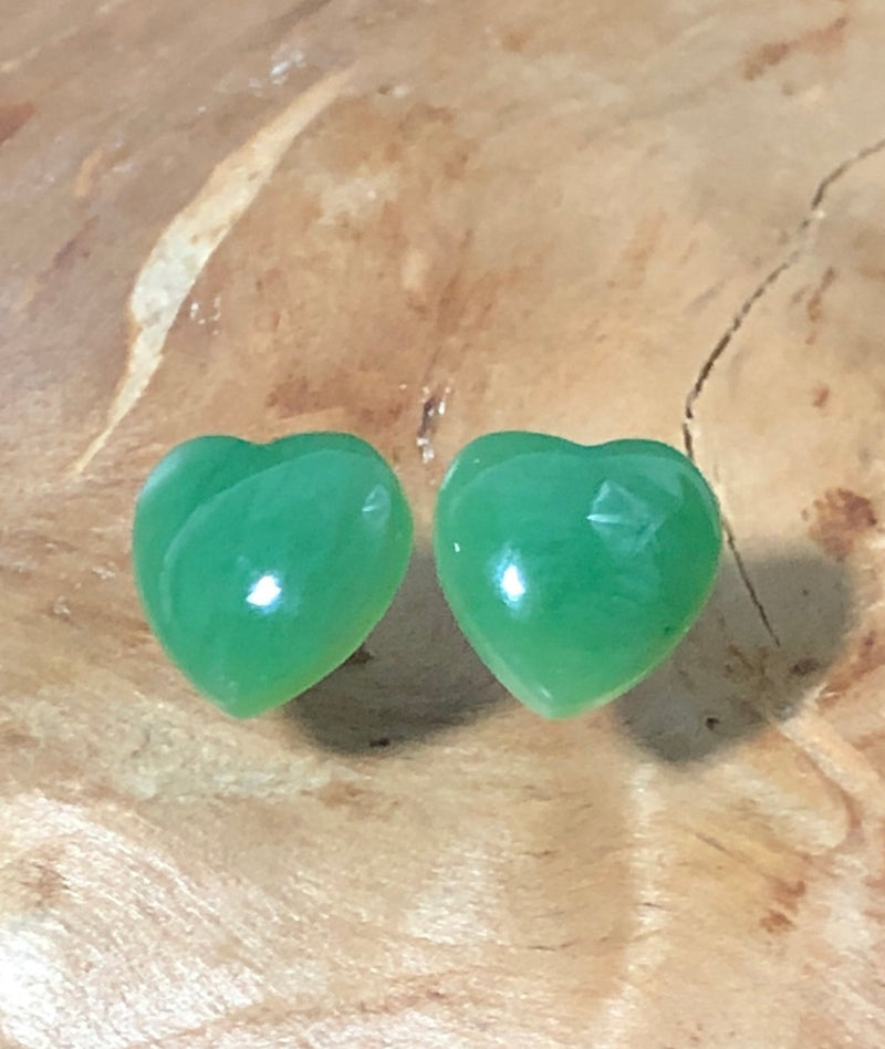 Heart Studs - 10mm